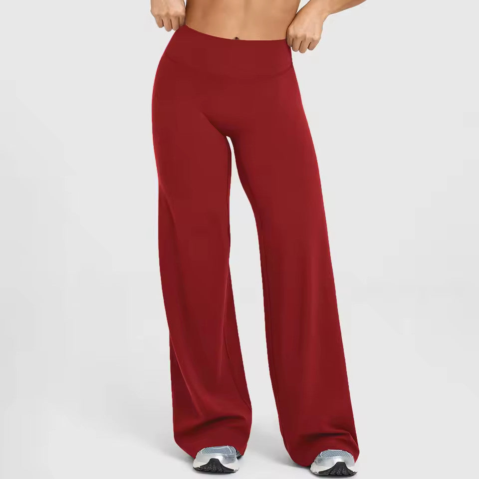 Women's High-Waist Wide-Leg Trousers
