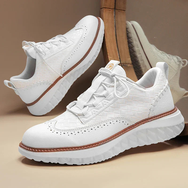 Men's Casual Lace-Up Walking Sneakers