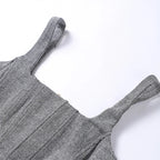 Mono de pierna ancha sastre para mujer