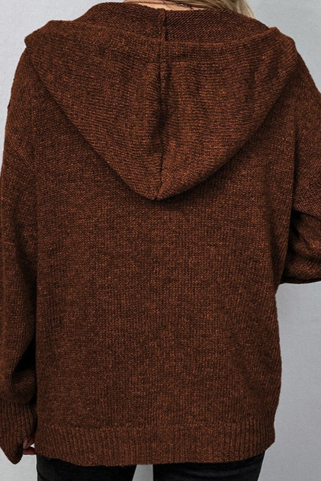 Cardigan da donna dalla vestibilità comoda con bottoni