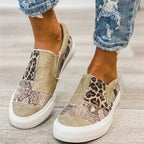 Slip-on-Sneaker für Damen mit gemischtem Muster