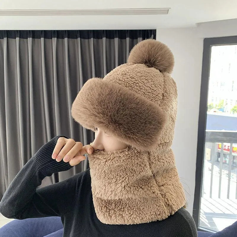 Ensemble de bonnets d’hiver douillets pour femme