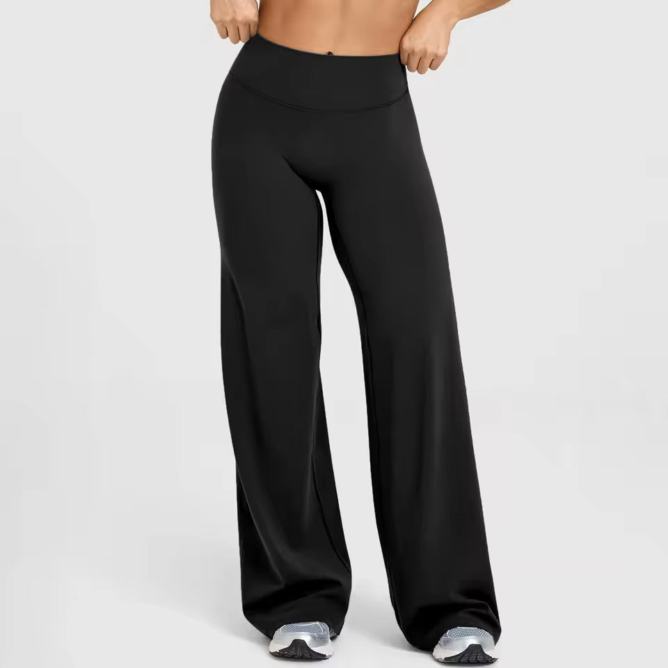 Women's High-Waist Wide-Leg Trousers