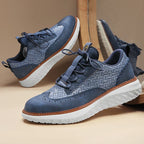 Men's Casual Lace-Up Walking Sneakers