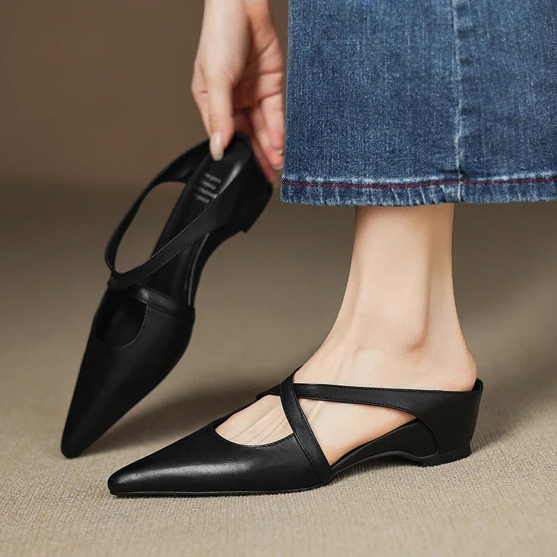 Women’s Pointed Toe Slingback Flats