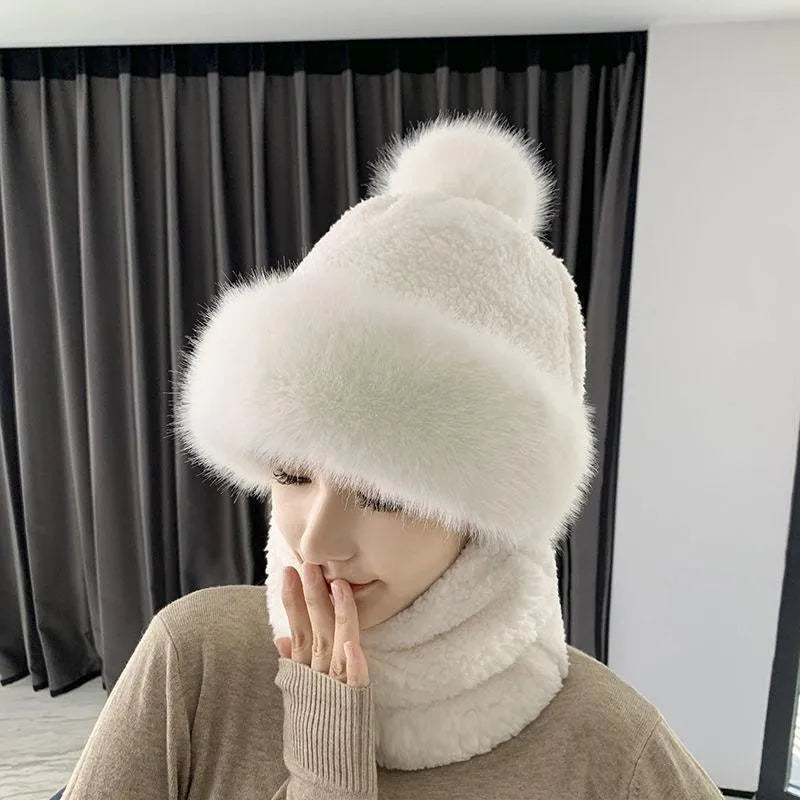Ensemble de bonnets d’hiver douillets pour femme