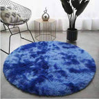 Round Shaggy Area Rug