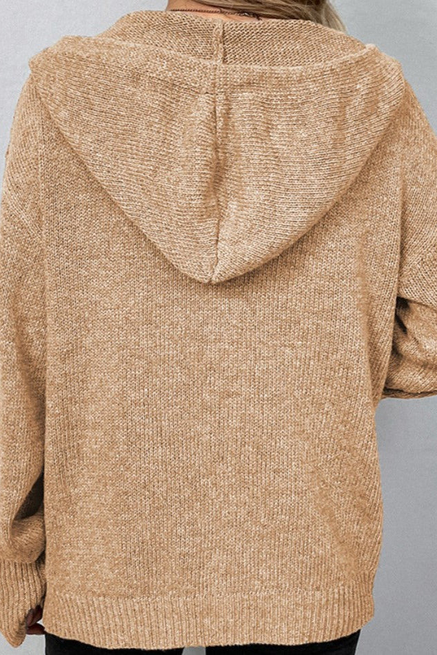 Cardigan da donna dalla vestibilità comoda con bottoni