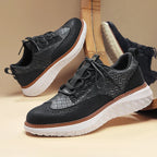 Men's Casual Lace-Up Walking Sneakers