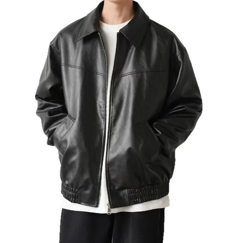 Veste décontractée zippée pour homme