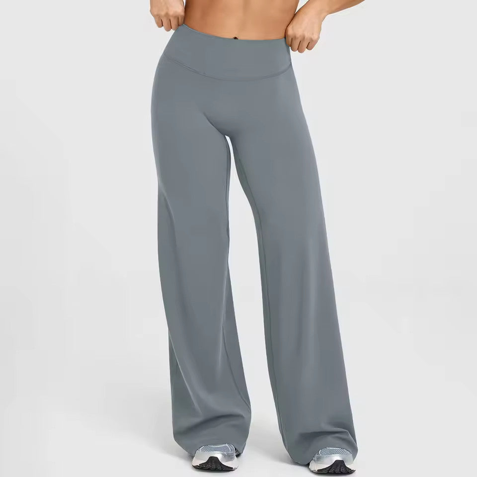 Women's High-Waist Wide-Leg Trousers