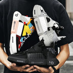 Herren Urban Sneakers mit auffälligem Patchwork-Design und gepolsterter Sohle