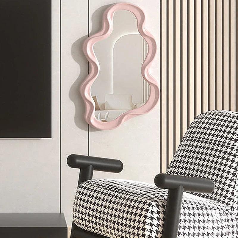 Miroir mural irrégulier