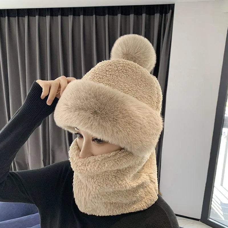 Ensemble de bonnets d’hiver douillets pour femme