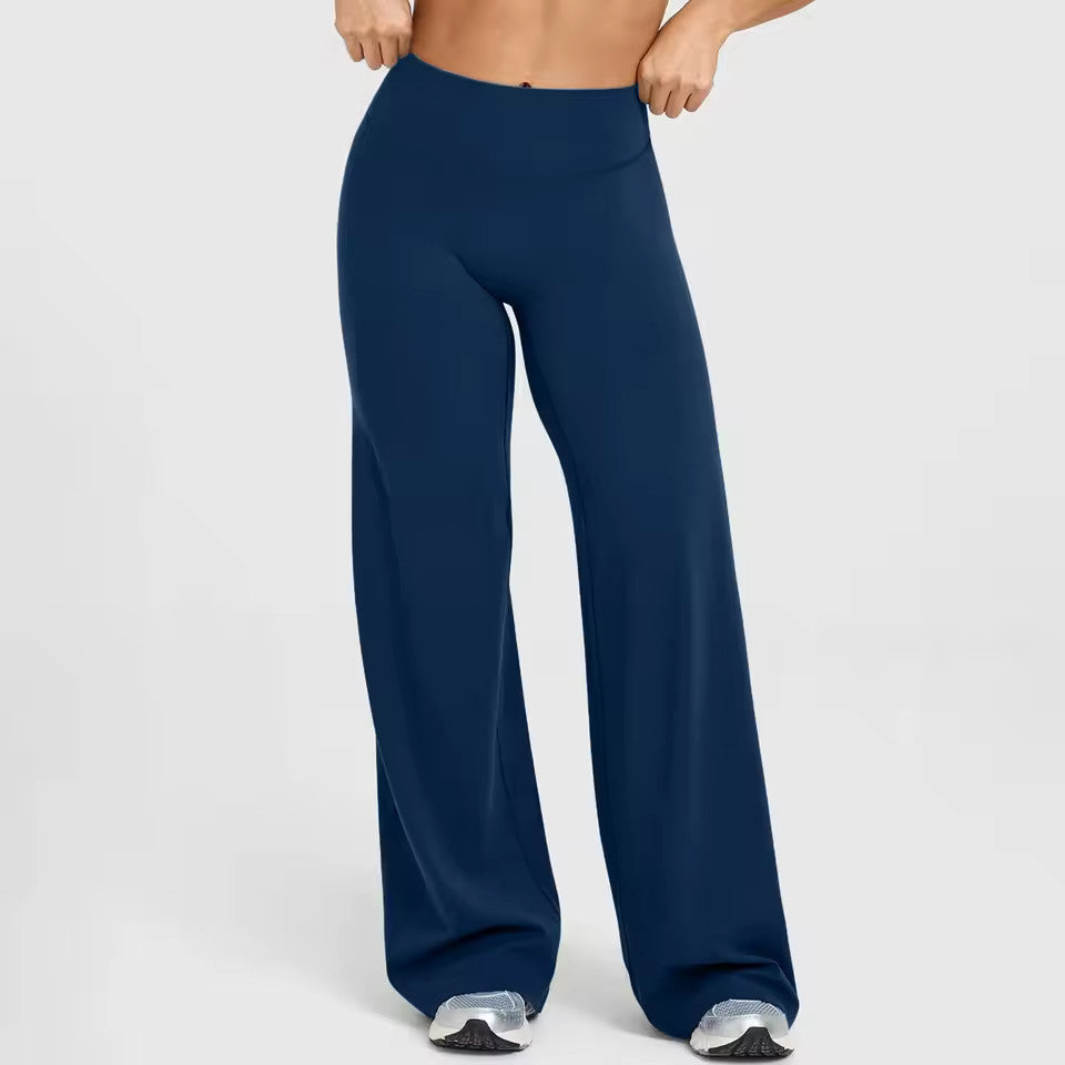 Women's High-Waist Wide-Leg Trousers
