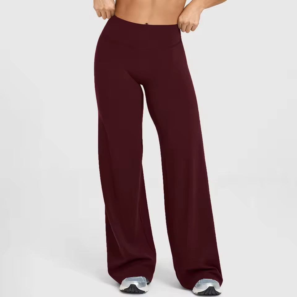Women's High-Waist Wide-Leg Trousers