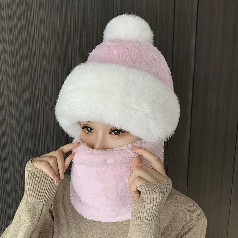 Ensemble de bonnets d’hiver douillets pour femme