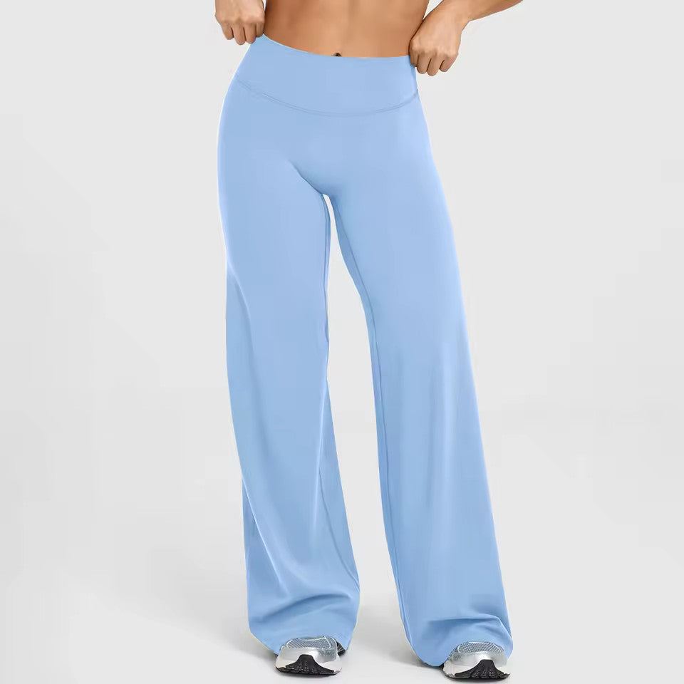 Women's High-Waist Wide-Leg Trousers