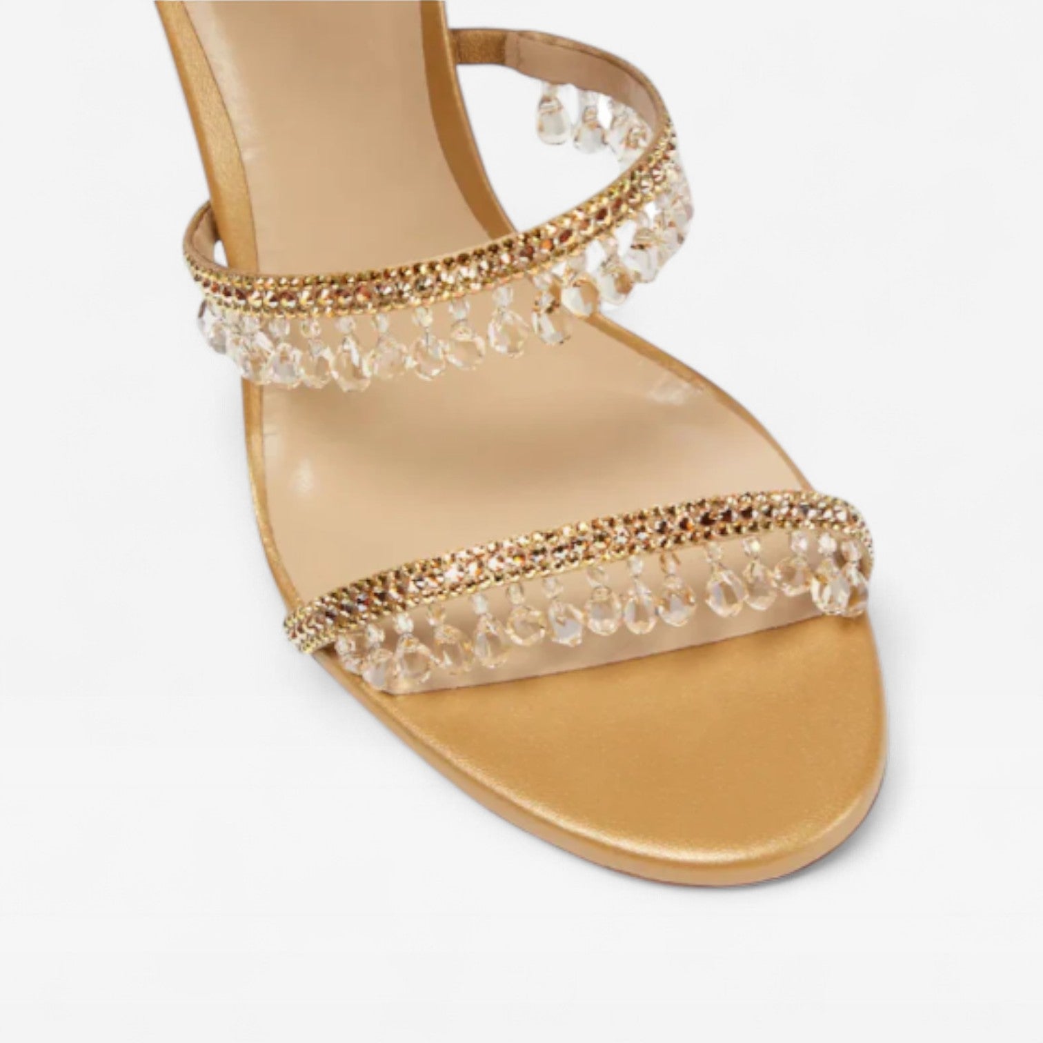 Damen-Stilettosandalen mit Verzierungen und Riemchen zum Umschlingen