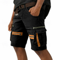 Men's Multi Pocket Cargo Shorts with Utility Design