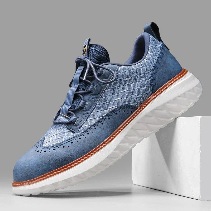 Men's Casual Lace-Up Walking Sneakers