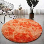 Round Shaggy Area Rug