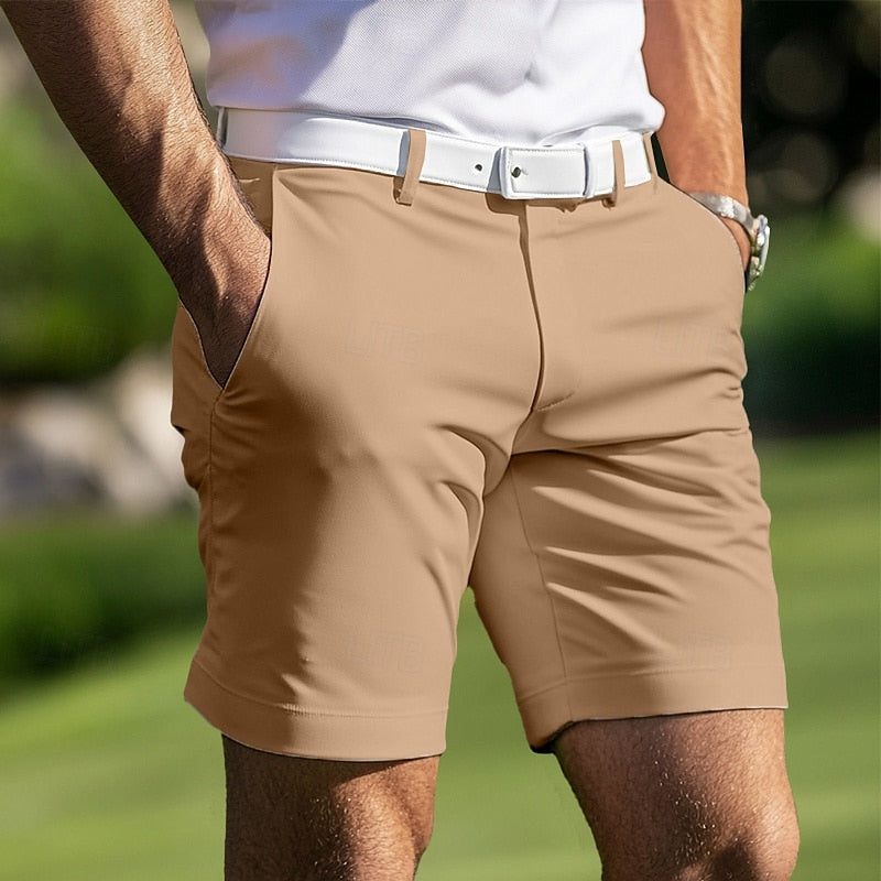 Men’s Breathable Casual Shorts with Regular Fit and Flexible Comfort