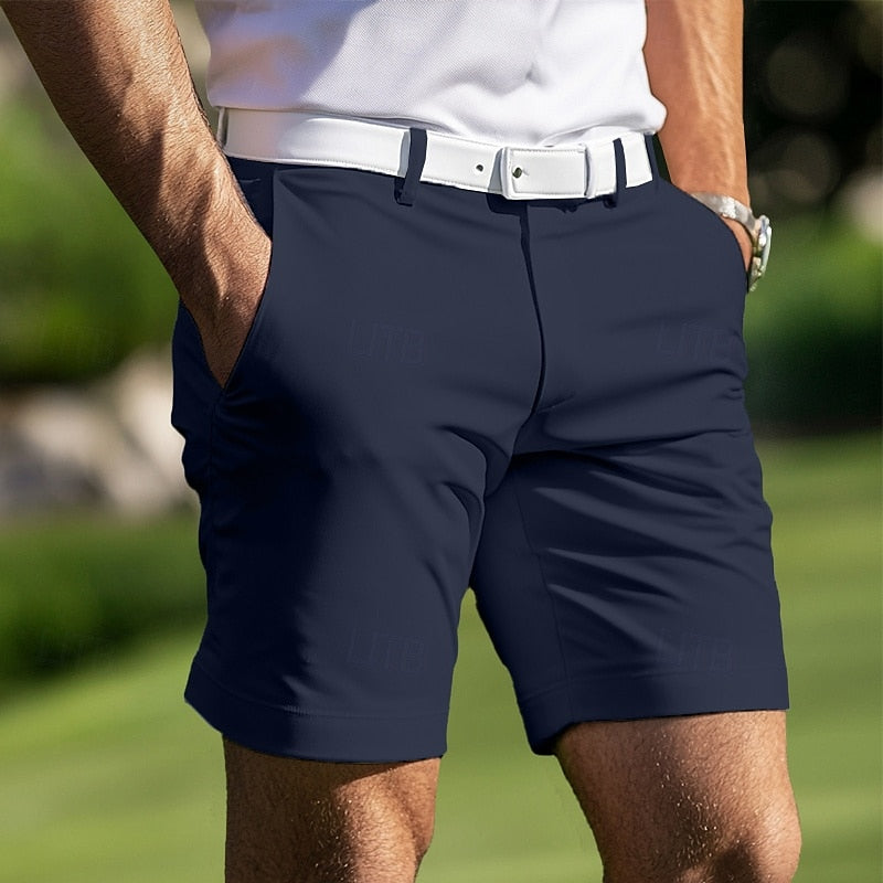 Men’s Breathable Casual Shorts with Regular Fit and Flexible Comfort