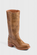 Botas clásicas de mujer hasta la rodilla con tacón apilado