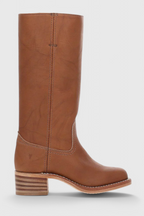 Botas clásicas de mujer hasta la rodilla con tacón apilado