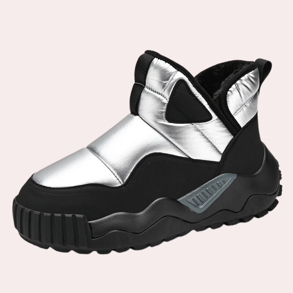 Chaussures à enfiler rembourrées pour femme