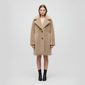 Women’s Teddy Lapel Coat