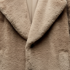 Women’s Teddy Lapel Coat