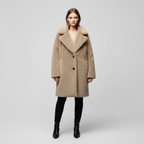 Women’s Teddy Lapel Coat