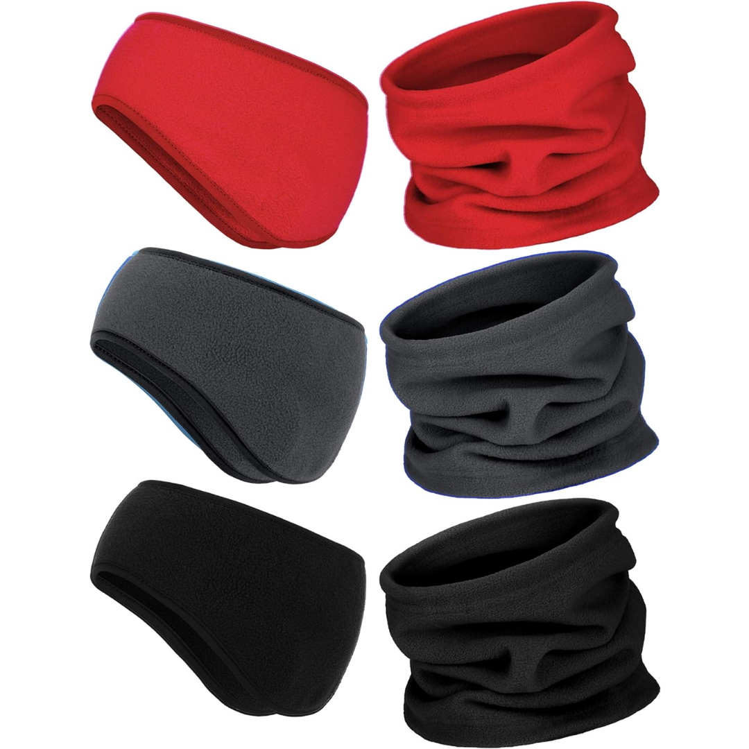 Ensemble bonnet et écharpe d’hiver