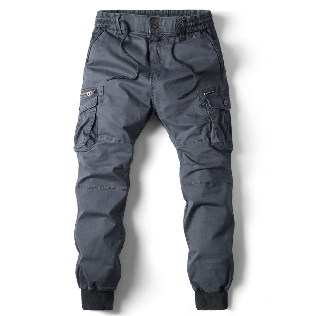 Herren Cargo-Jogginghose mit elastischem Bund