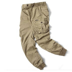 Men's Elastic Waist Cargo Jogger Pants