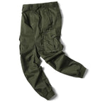 Men's Elastic Waist Cargo Jogger Pants