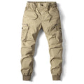 Men's Elastic Waist Cargo Jogger Pants