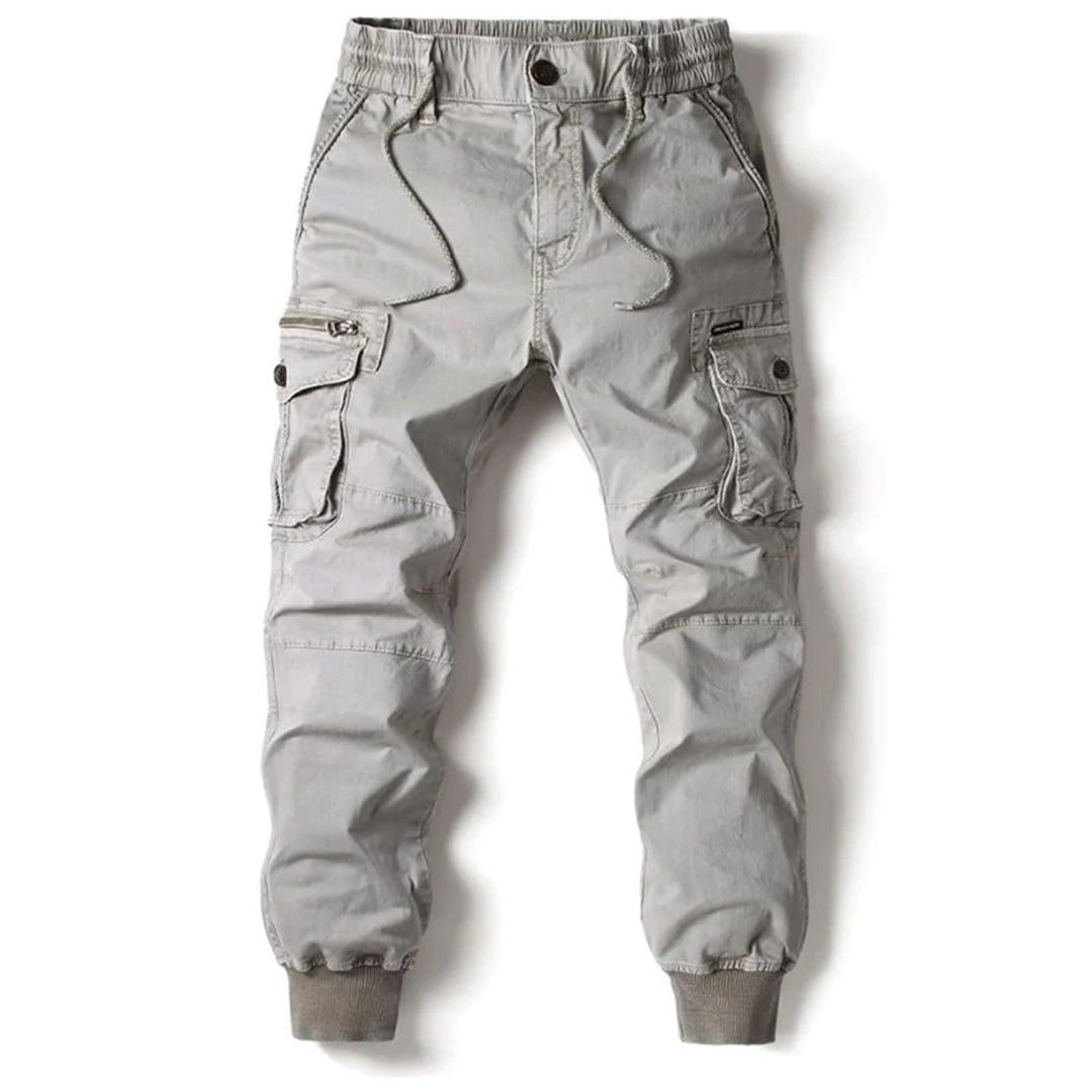 Herren Cargo-Jogginghose mit elastischem Bund