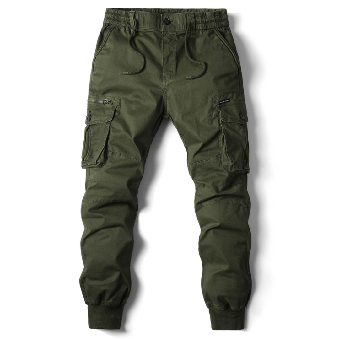 Herren Cargo-Jogginghose mit elastischem Bund