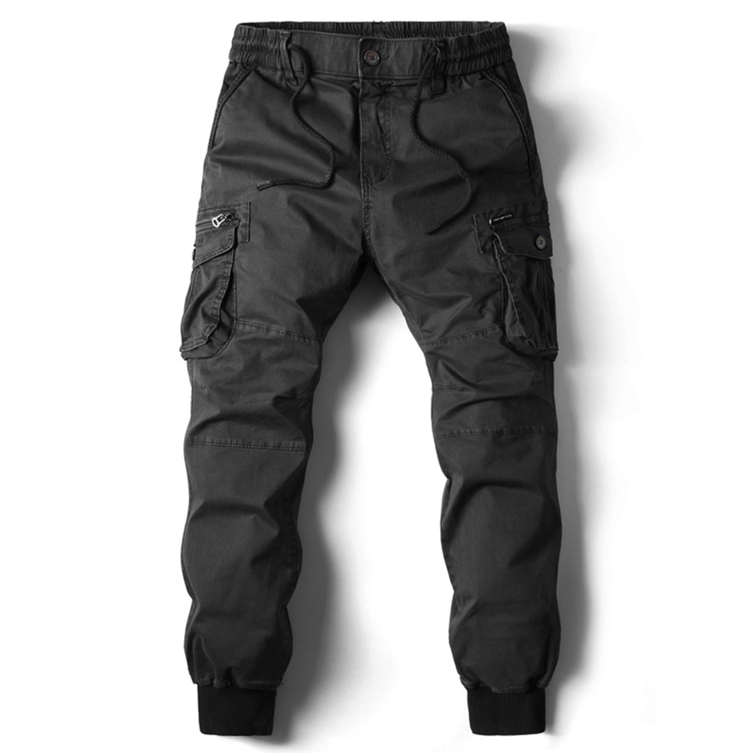 Herren Cargo-Jogginghose mit elastischem Bund