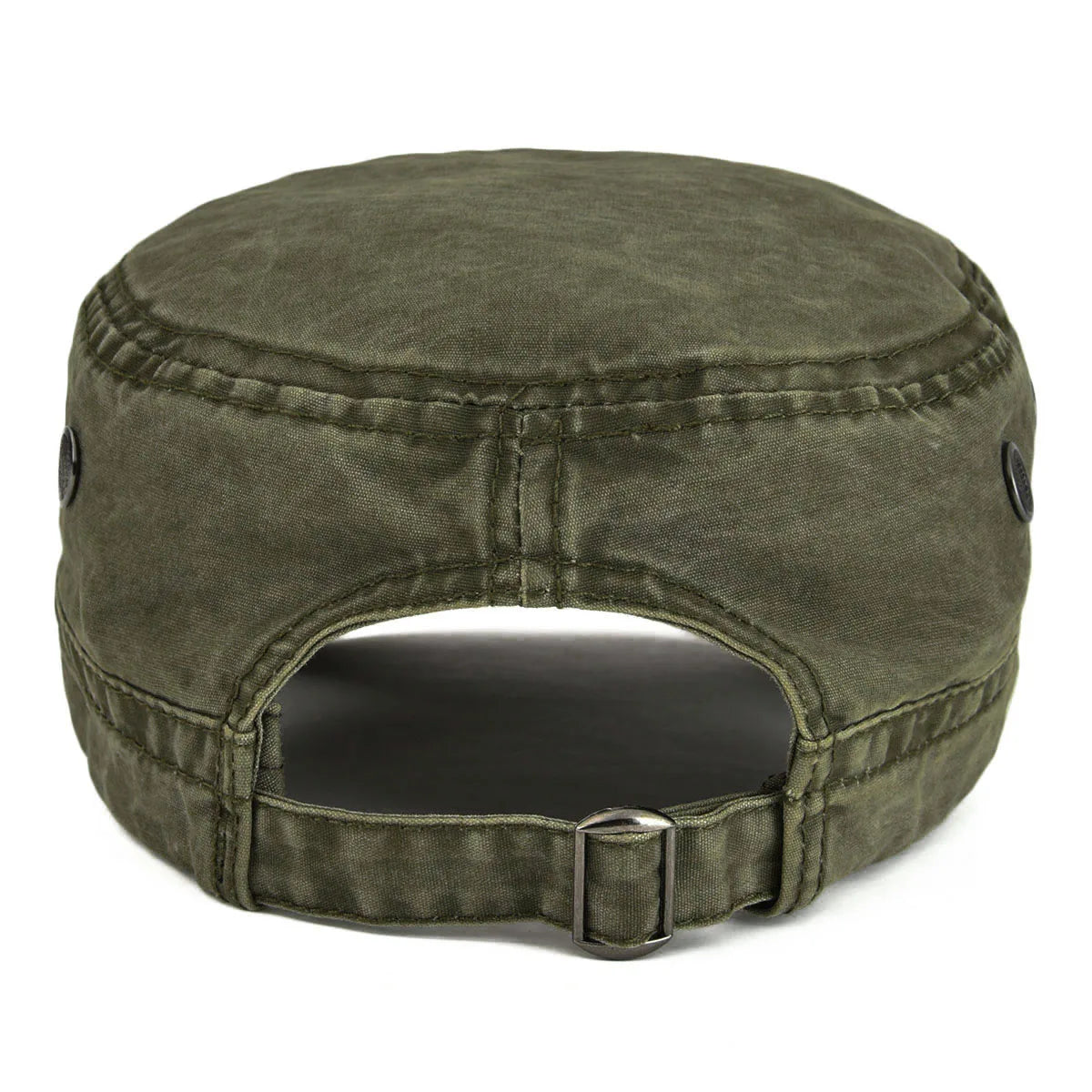 Men’s Vintage Military Cap with Adjustable Fit for Everyday Wear