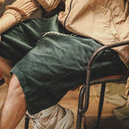 Men's Corduroy Shorts with Elastic Drawstring Waist