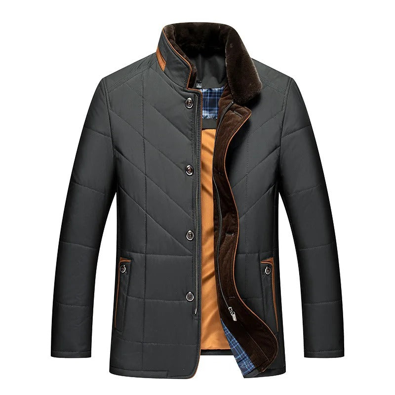 Veste d’hiver superposée pour homme