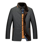 Veste d’hiver superposée pour homme