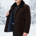 Veste d’hiver superposée pour homme