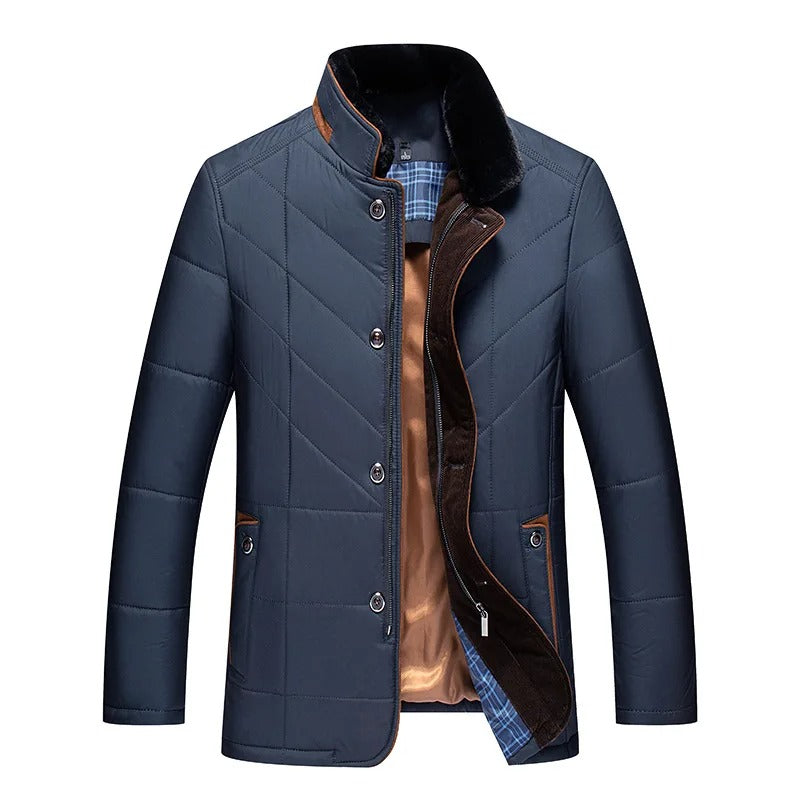 Veste d’hiver superposée pour homme