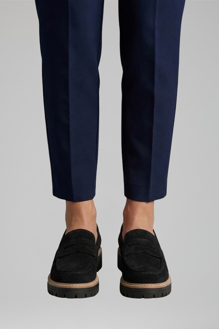 Women's Chunky Sole Penny Loafers