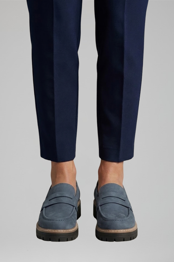 Women's Chunky Sole Penny Loafers
